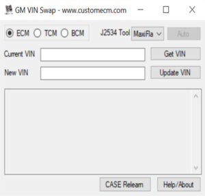 Gm vin swap
